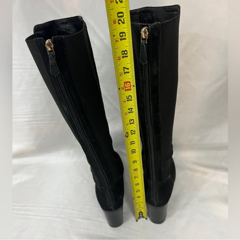 Tory Burch Sullivan Suede Stret Knee High Boots - Picture 5 of 8